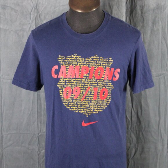 FC Barcelona Shirt (Retro) - 2009 Champions League Winners - Men's Large - Picture 3 of 9